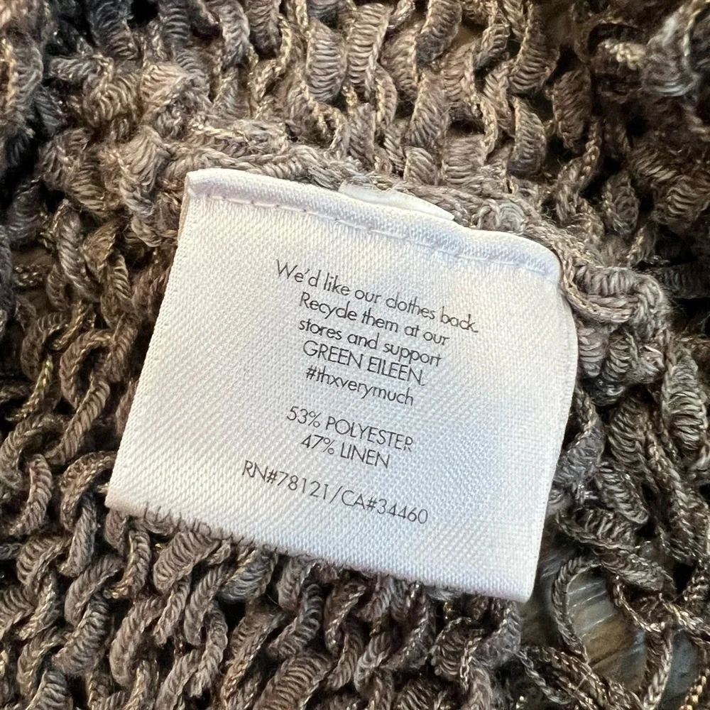 Eileen‎ Fisher Gorgeous Linen Blend Sweater- XL